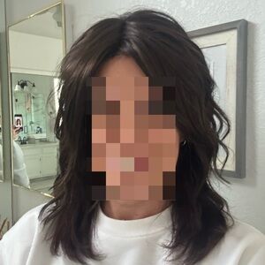 Elegant Deep Brown Women's Wig